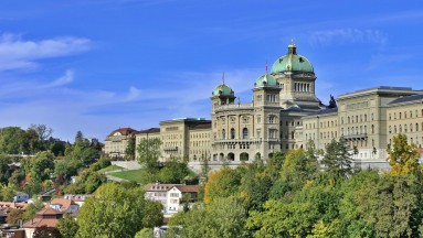 Bundeshaus in Bern. 