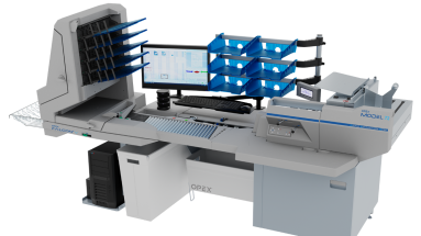 OPEX document scanner FalconV+ RED as part of the X-NRW complete solution