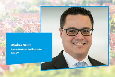 Interview mit Markus Munz, Leiter Vertrieb Public Sector bei DATEV